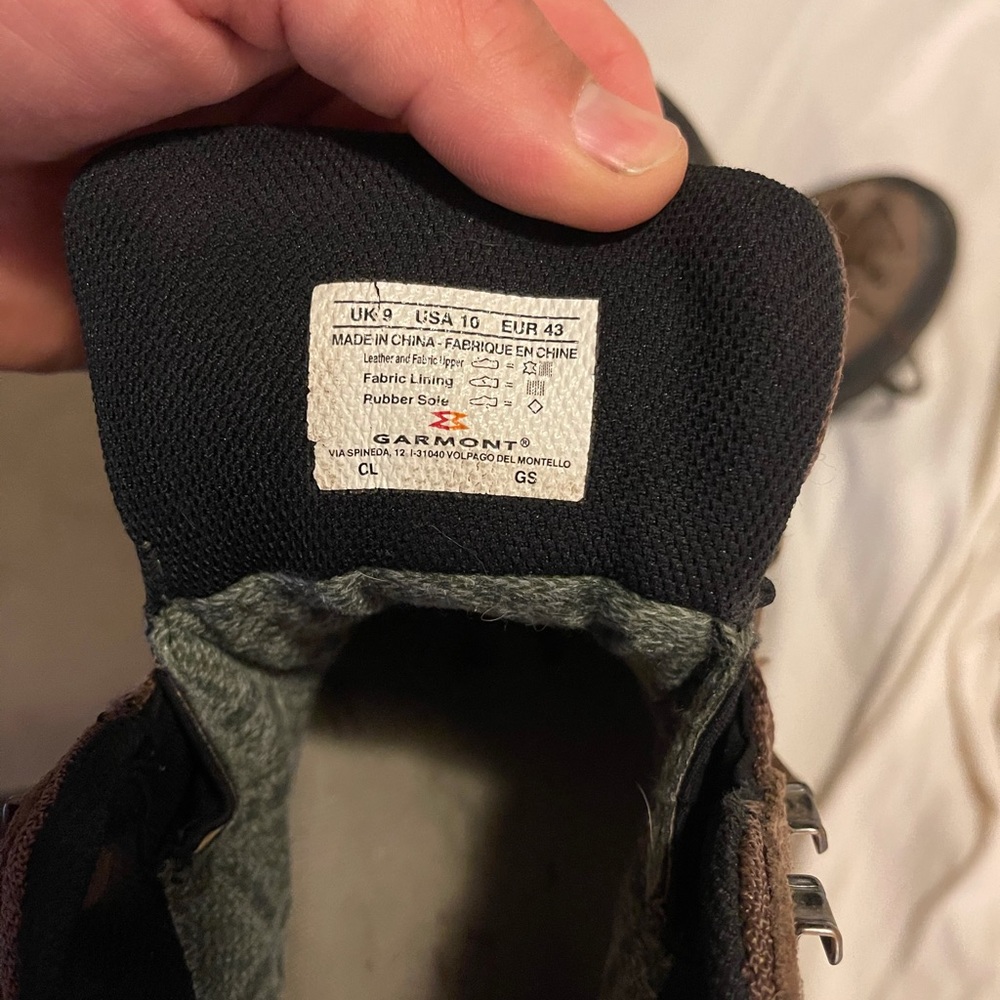Hiking shoes lightly used